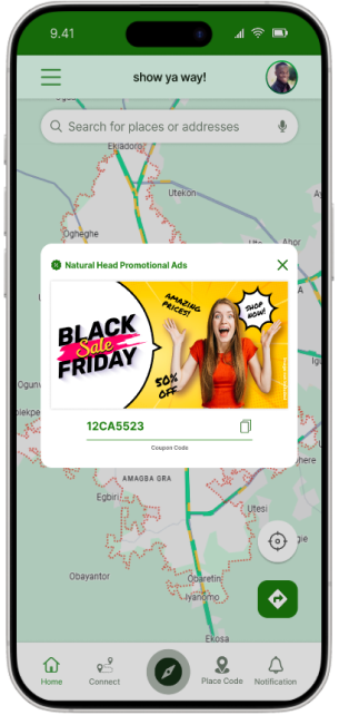 WakaApp Targeted Ads Feature